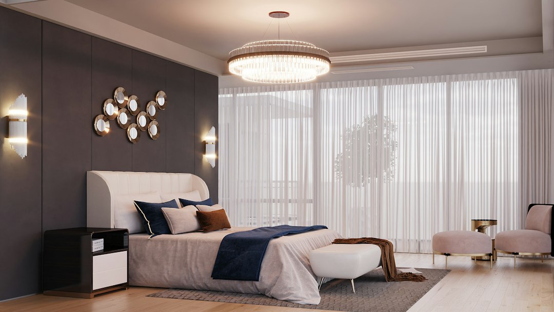 Primary Master Suite with Accent Mirrors
